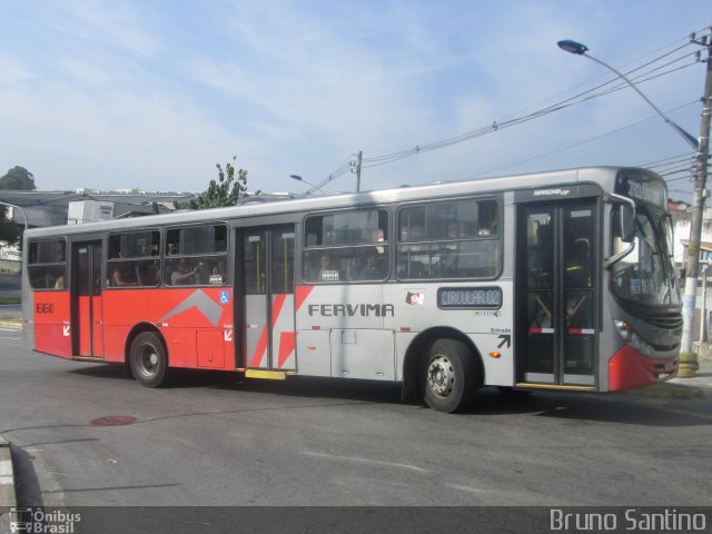 Viação Fervima 660 na cidade de Taboão da Serra, São Paulo, Brasil, por Bruno Santino. Número da foto: #3286819.