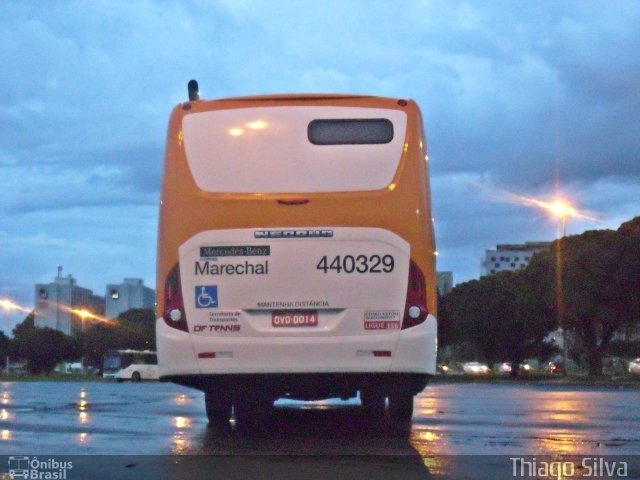 Auto Viação Marechal Brasília 440329 na cidade de Brasília, Distrito Federal, Brasil, por Thiago Silva . Número da foto: #3287662.