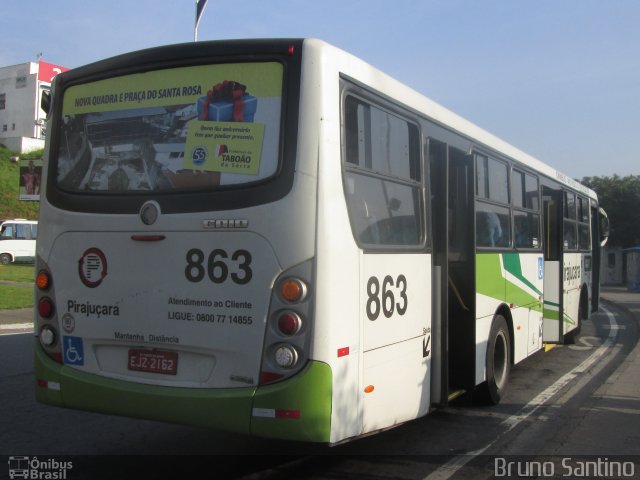 Viação Pirajuçara 863 na cidade de Taboão da Serra, São Paulo, Brasil, por Bruno Santino. Número da foto: #3286756.
