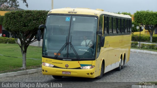 Viação Itapemirim 8039 na cidade de Jequié, Bahia, Brasil, por Gabriel Bispo. Número da foto: #3289751.