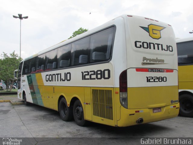 Empresa Gontijo de Transportes 12280 na cidade de São Paulo, São Paulo, Brasil, por Gabriel Brunhara. ID da foto: 3288645.