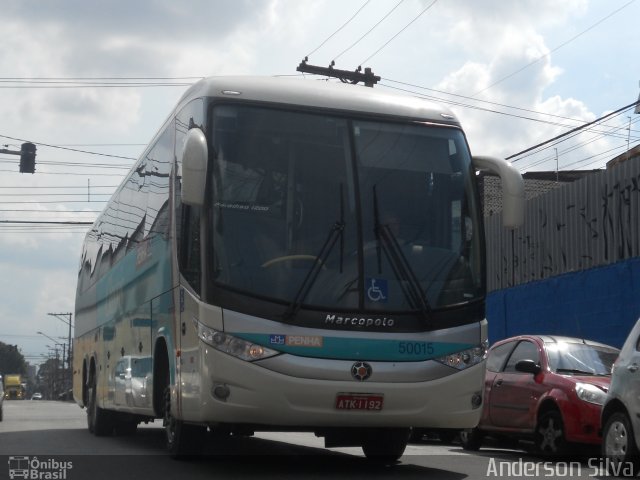 Empresa de Ônibus Nossa Senhora da Penha 50015 na cidade de Guarulhos, São Paulo, Brasil, por Anderson Silva. Número da foto: #3288593.