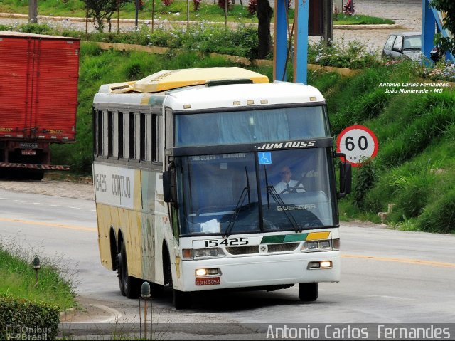 Empresa Gontijo de Transportes 15425 na cidade de João Monlevade, Minas Gerais, Brasil, por Antonio Carlos Fernandes. ID da foto: 3289159.