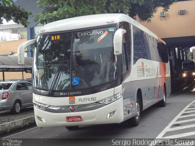 Viação Cidade do Aço RJ 174.192 na cidade de Volta Redonda, Rio de Janeiro, Brasil, por Sergio Rodrigues de Souza. Número da foto: #3291488.