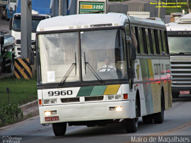 Empresa Gontijo de Transportes 9960 na cidade de João Monlevade, Minas Gerais, Brasil, por Mairo de Magalhães. ID da foto: 3291629.