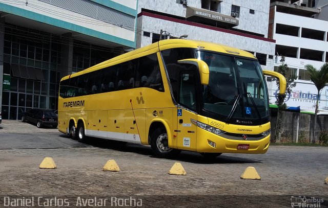 Viação Itapemirim 60603 na cidade de Cachoeiro de Itapemirim, Espírito Santo, Brasil, por Daniel Carlos  Avelar Rocha. Número da foto: #3292423.
