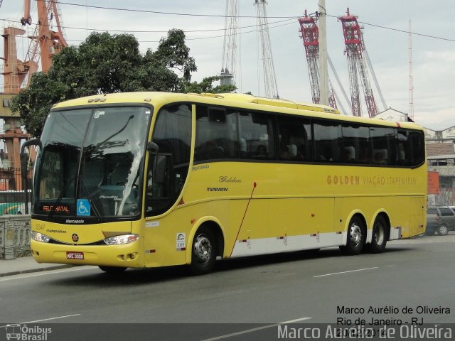 Viação Itapemirim 5547 na cidade de Rio de Janeiro, Rio de Janeiro, Brasil, por Marco Aurélio de Oliveira. Número da foto: #3291455.
