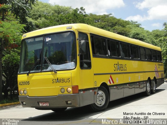 Viação Itapemirim 42005 na cidade de São Paulo, São Paulo, Brasil, por Marco Aurélio de Oliveira. Número da foto: #3291412.