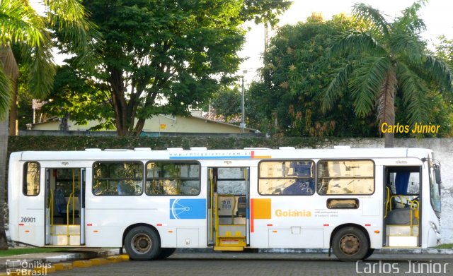 HP Transportes Coletivos 20901 na cidade de Goiânia, Goiás, Brasil, por Carlos Júnior. ID da foto: 3292398.