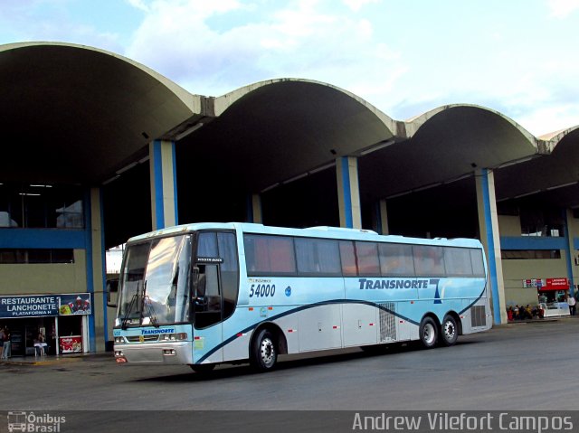 Transnorte - Transporte e Turismo Norte de Minas 54000 na cidade de Montes Claros, Minas Gerais, Brasil, por Andrew Campos. Número da foto: #3292222.