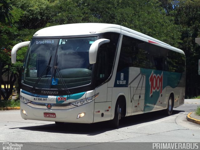 Auto Viação 1001 RJ 108.587 na cidade de São Paulo, São Paulo, Brasil, por Alexandre Rodrigo. Número da foto: #3290791.