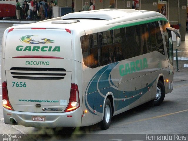 Viação Garcia 7656 na cidade de Ribeirão Preto, São Paulo, Brasil, por Fernando Reis. Número da foto: #3291271.