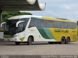 Empresa Gontijo de Transportes 18105 na cidade de Uberlândia, Minas Gerais, Brasil, por Fabrício  Francisco Pires. ID da foto: :id.