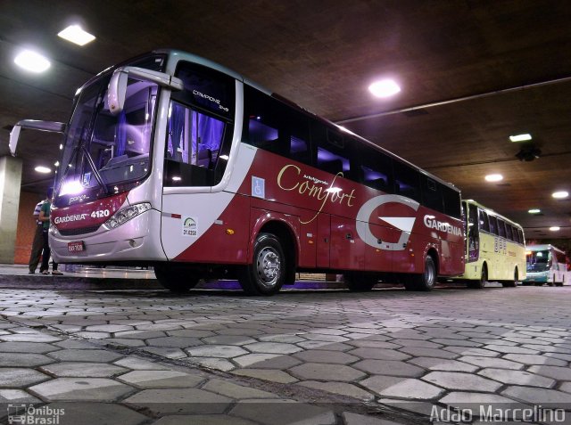 Expresso Gardenia 4120 na cidade de Belo Horizonte, Minas Gerais, Brasil, por Adão Raimundo Marcelino. Número da foto: #3294747.