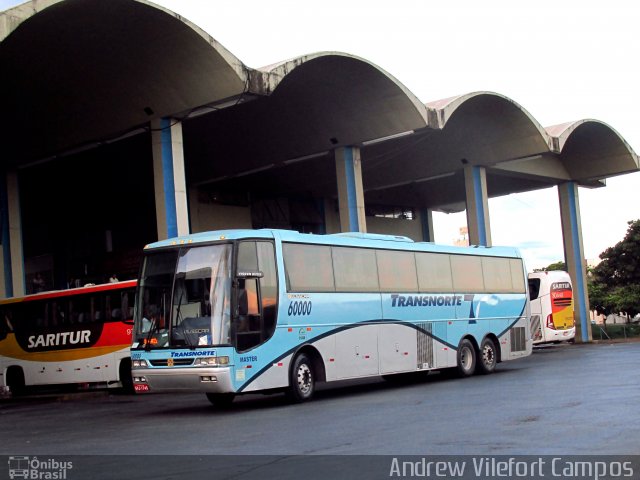 Transnorte - Transporte e Turismo Norte de Minas 60000 na cidade de Montes Claros, Minas Gerais, Brasil, por Andrew Campos. ID da foto: 3293984.