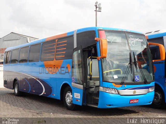 Litorânea Transportes Coletivos 5859 na cidade de Guarulhos, São Paulo, Brasil, por Luiz  Henrique. Número da foto: #3292616.