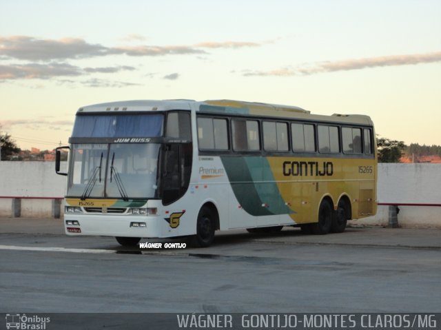 Empresa Gontijo de Transportes 15265 na cidade de Montes Claros, Minas Gerais, Brasil, por Wagner Gontijo Várzea da Palma-mg. Número da foto: #3293494.