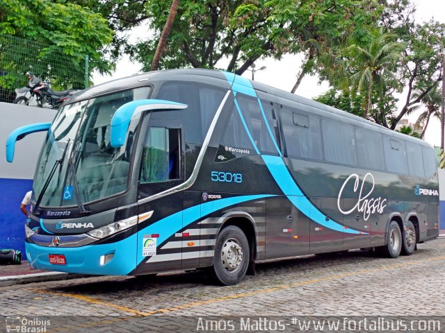 Empresa de Ônibus Nossa Senhora da Penha 53018 na cidade de Fortaleza, Ceará, Brasil, por Amós  Mattos. Número da foto: #3294670.