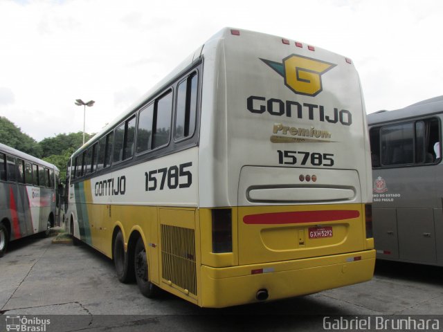 Empresa Gontijo de Transportes 15785 na cidade de São Paulo, São Paulo, Brasil, por Gabriel Brunhara. ID da foto: 3295086.