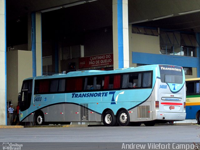 Transnorte - Transporte e Turismo Norte de Minas 54000 na cidade de Montes Claros, Minas Gerais, Brasil, por Andrew Campos. Número da foto: #3293980.