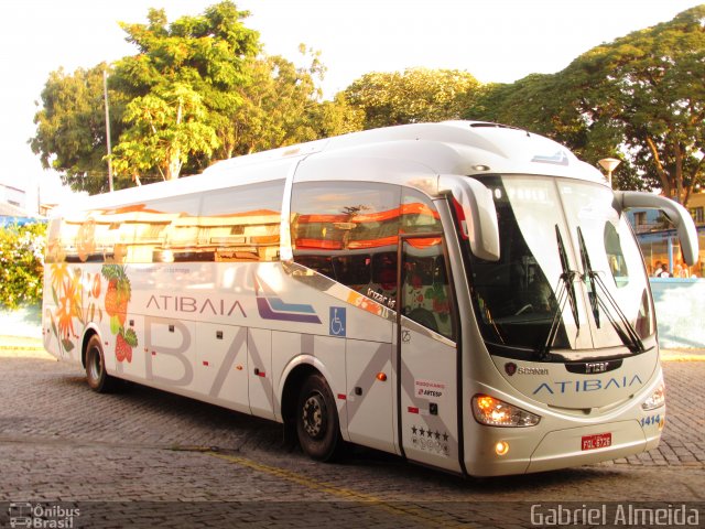 Viação Atibaia São Paulo 1414 na cidade de Atibaia, São Paulo, Brasil, por Gabriel Almeida. Número da foto: #3292772.