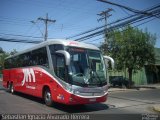 Buses JM 647 na cidade de Santiago, Santiago, Metropolitana de Santiago, Chile, por Sebastián Ignacio Alvarado Herrera. Número da foto: #:id.