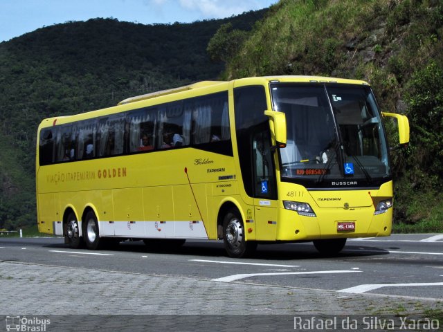 Viação Itapemirim 48111 na cidade de Petrópolis, Rio de Janeiro, Brasil, por Rafael da Silva Xarão. ID da foto: 3296680.