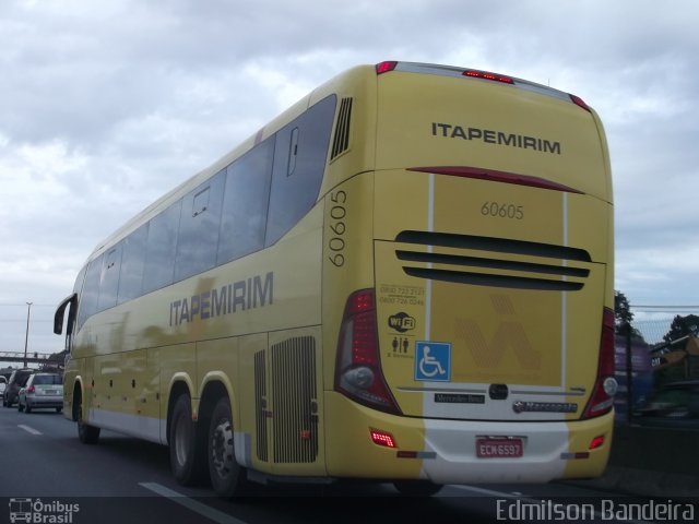 Viação Itapemirim 60605 na cidade de Guarulhos, São Paulo, Brasil, por Edmilson Bandeira. ID da foto: 3295636.