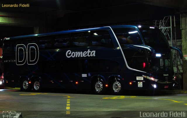 Viação Cometa 14303 na cidade de São Paulo, São Paulo, Brasil, por Leonardo Fidelli. ID da foto: 3296861.