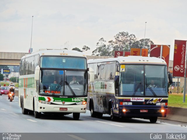 Cia. São Geraldo de Viação 14825 na cidade de Guarulhos, São Paulo, Brasil, por Caio  Takeda. Número da foto: #3296057.