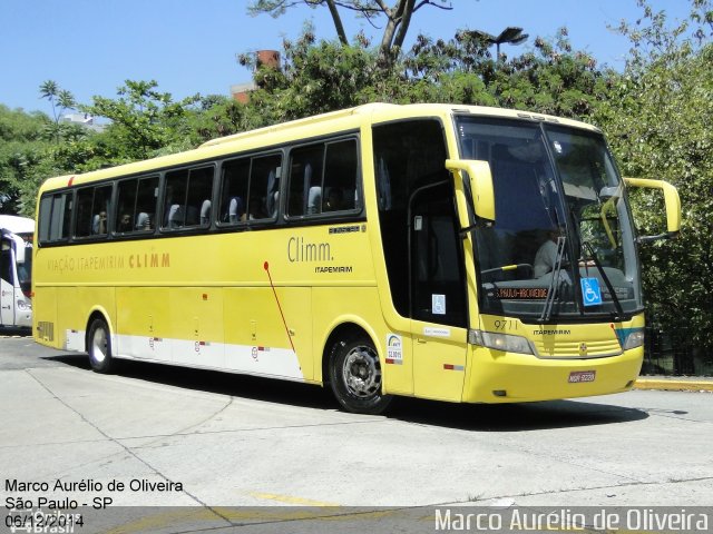 Viação Itapemirim 9711 na cidade de São Paulo, São Paulo, Brasil, por Marco Aurélio de Oliveira. ID da foto: 3296882.