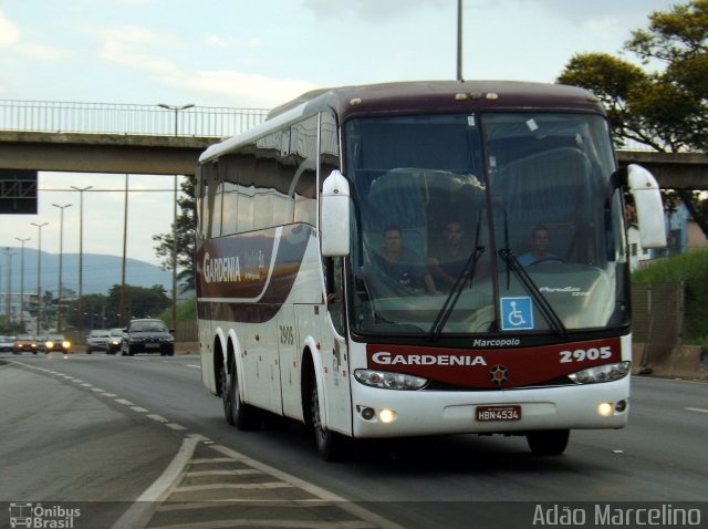 Expresso Gardenia 2905 na cidade de Belo Horizonte, Minas Gerais, Brasil, por Adão Raimundo Marcelino. Número da foto: #3296678.