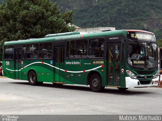 Viação Senhor do Bonfim 159 na cidade de Angra dos Reis, Rio de Janeiro, Brasil, por Mateus Machado. Número da foto: #3296891.