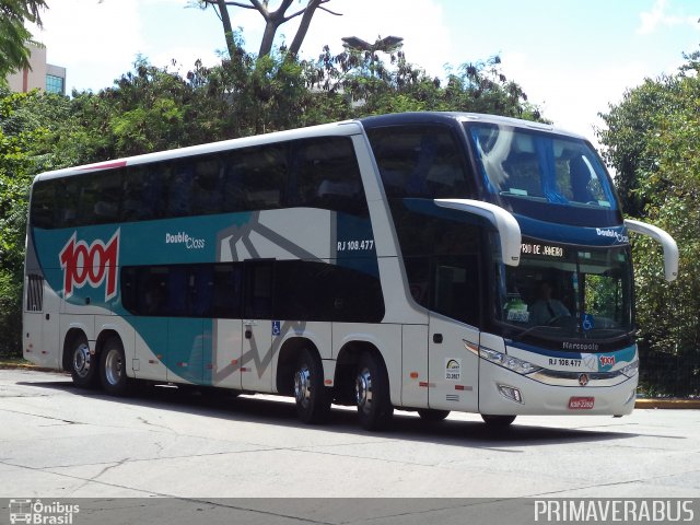 Auto Viação 1001 RJ 108.477 na cidade de São Paulo, São Paulo, Brasil, por Alexandre Rodrigo. ID da foto: 3296608.