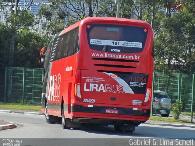 Lirabus 14084 na cidade de Jundiaí, São Paulo, Brasil, por Gabriel Giacomin de Lima. Número da foto: #3296243.