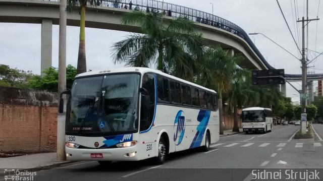 JM Turismo 330 na cidade de Aparecida, São Paulo, Brasil, por Sidnei Machado Strujak. Número da foto: #3296611.