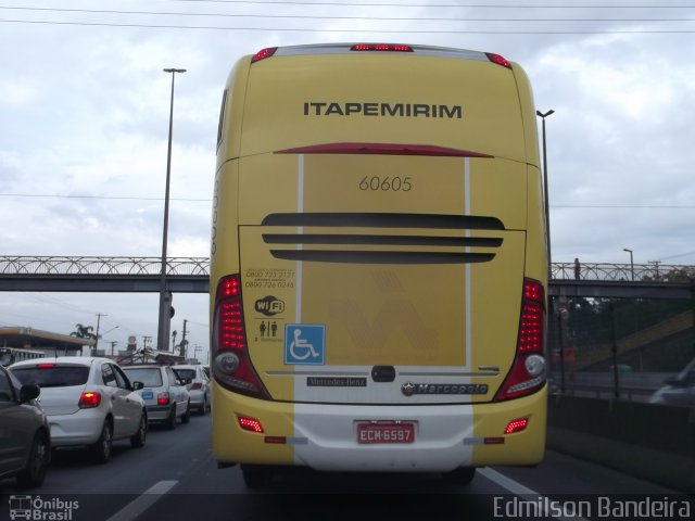 Viação Itapemirim 60605 na cidade de Guarulhos, São Paulo, Brasil, por Edmilson Bandeira. Número da foto: #3295643.