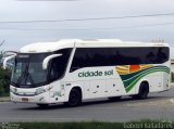 Viação Cidade Sol 6060 na cidade de Vitória da Conquista, Bahia, Brasil, por Gabriel Valladares. Número da foto: #3296656.