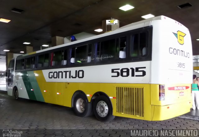 Empresa Gontijo de Transportes 5815 na cidade de Belo Horizonte, Minas Gerais, Brasil, por Maurício Nascimento. ID da foto: 3256268.