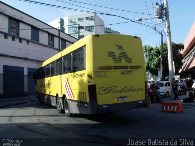 Viação Itapemirim 45037 na cidade de Rio de Janeiro, Rio de Janeiro, Brasil, por Joase Batista da Silva. Número da foto: #3254496.
