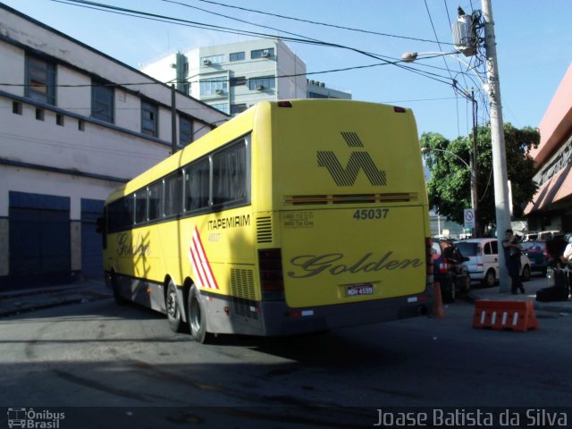 Viação Itapemirim 45037 na cidade de Rio de Janeiro, Rio de Janeiro, Brasil, por Joase Batista da Silva. ID da foto: 3254496.