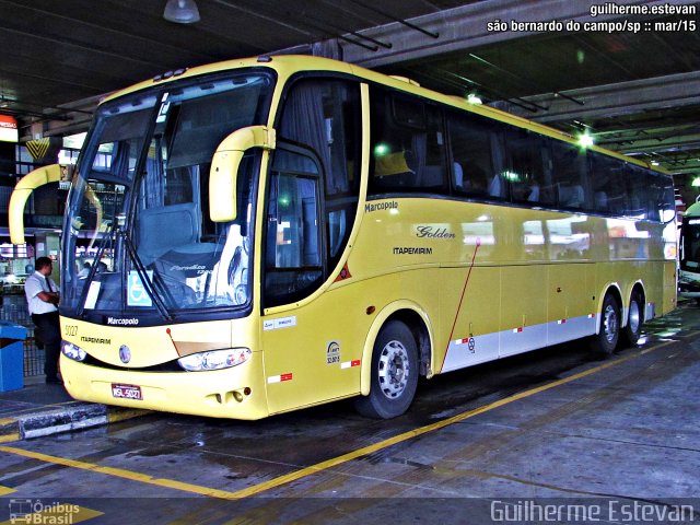 Viação Itapemirim 5027 na cidade de São Bernardo do Campo, São Paulo, Brasil, por Guilherme Estevan. ID da foto: 3255699.