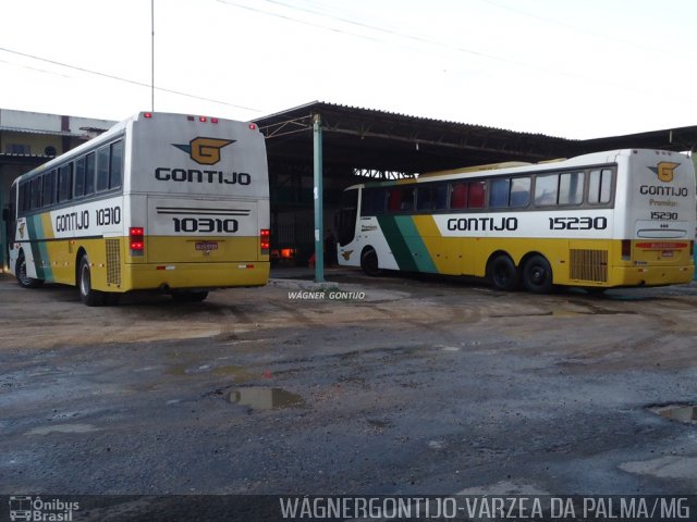 Empresa Gontijo de Transportes 10310 na cidade de Várzea da Palma, Minas Gerais, Brasil, por Wagner Gontijo Várzea da Palma-mg. Número da foto: #3254346.