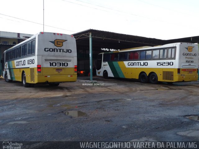 Empresa Gontijo de Transportes 10310 na cidade de Várzea da Palma, Minas Gerais, Brasil, por Wagner Gontijo Várzea da Palma-mg. ID da foto: 3254346.