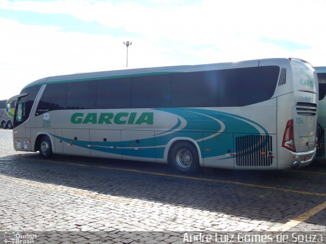 Viação Garcia 7356 na cidade de Londrina, Paraná, Brasil, por André Luiz Gomes de Souza. Número da foto: #3256285.