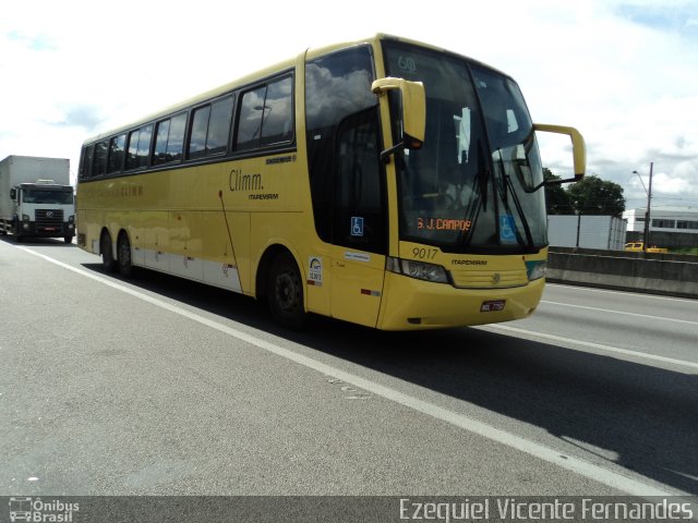 Viação Itapemirim 9017 na cidade de São José dos Campos, São Paulo, Brasil, por Ezequiel Vicente Fernandes. ID da foto: 3254411.