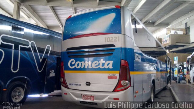 Viação Cometa 10221 na cidade de Rio de Janeiro, Rio de Janeiro, Brasil, por Luis Philippe Cardoso Coelho. Número da foto: #3256078.