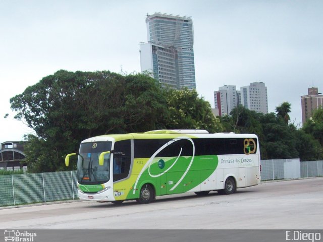 Expresso Princesa dos Campos 6142 na cidade de Curitiba, Paraná, Brasil, por Diego Lopes. Número da foto: #3255235.