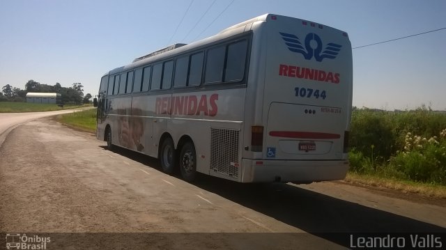 Reunidas Transportes Coletivos 10744 na cidade de , por Leandro Melo Valls. ID da foto: 3254653.