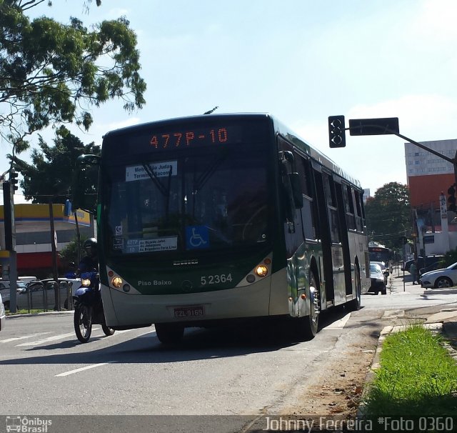 Via Sul Transportes Urbanos 5 2364 na cidade de São Paulo, São Paulo, Brasil, por Johnny Ferreira. ID da foto: 3254232.